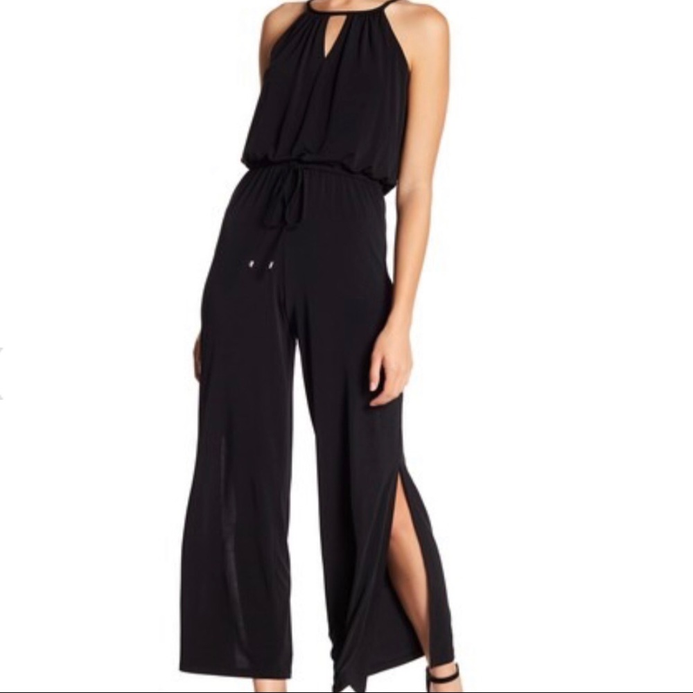 London Times Matte Jersey Jumpsuit Size 14